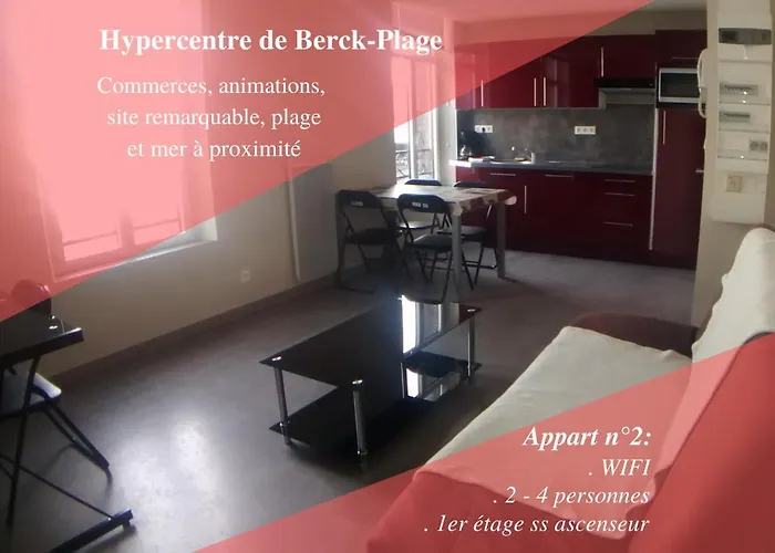 Appart 2-4 pers Berck-Plage Hyper-centre