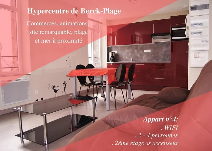 Appart 2-4 pers Berck-Plage Hyper-centre
