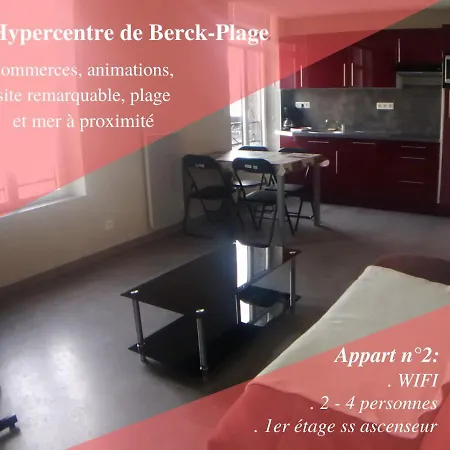 Appart 2-4 Pers Berck-Plage Hyper-Centre Esterno foto